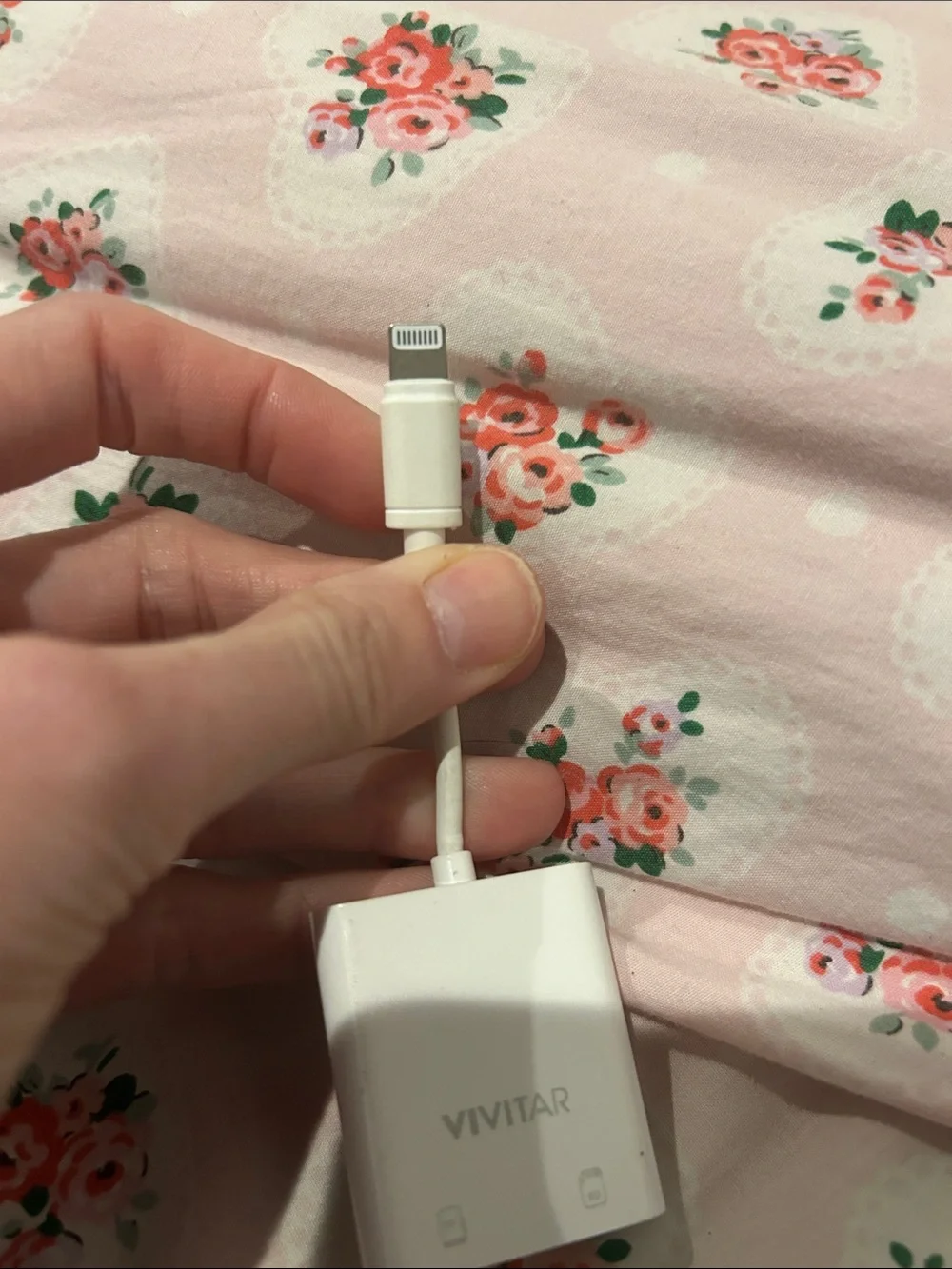 Vivitar MOV4016 SD MicroSD (tf) Card Reader Lightning Connector for iPhone iPad